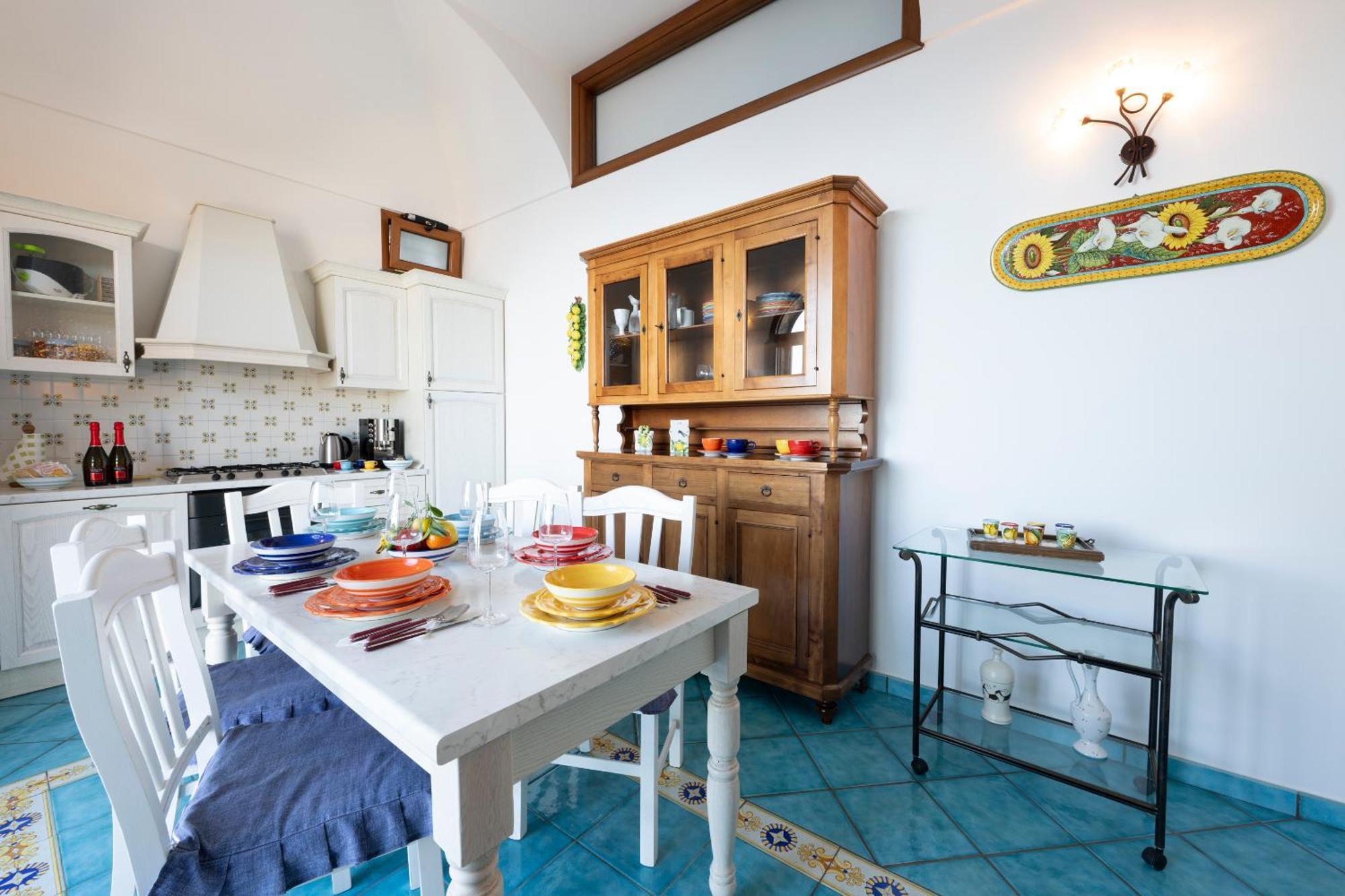 La Cascina - Villa Nenno Conca dei Marini Eksteriør billede