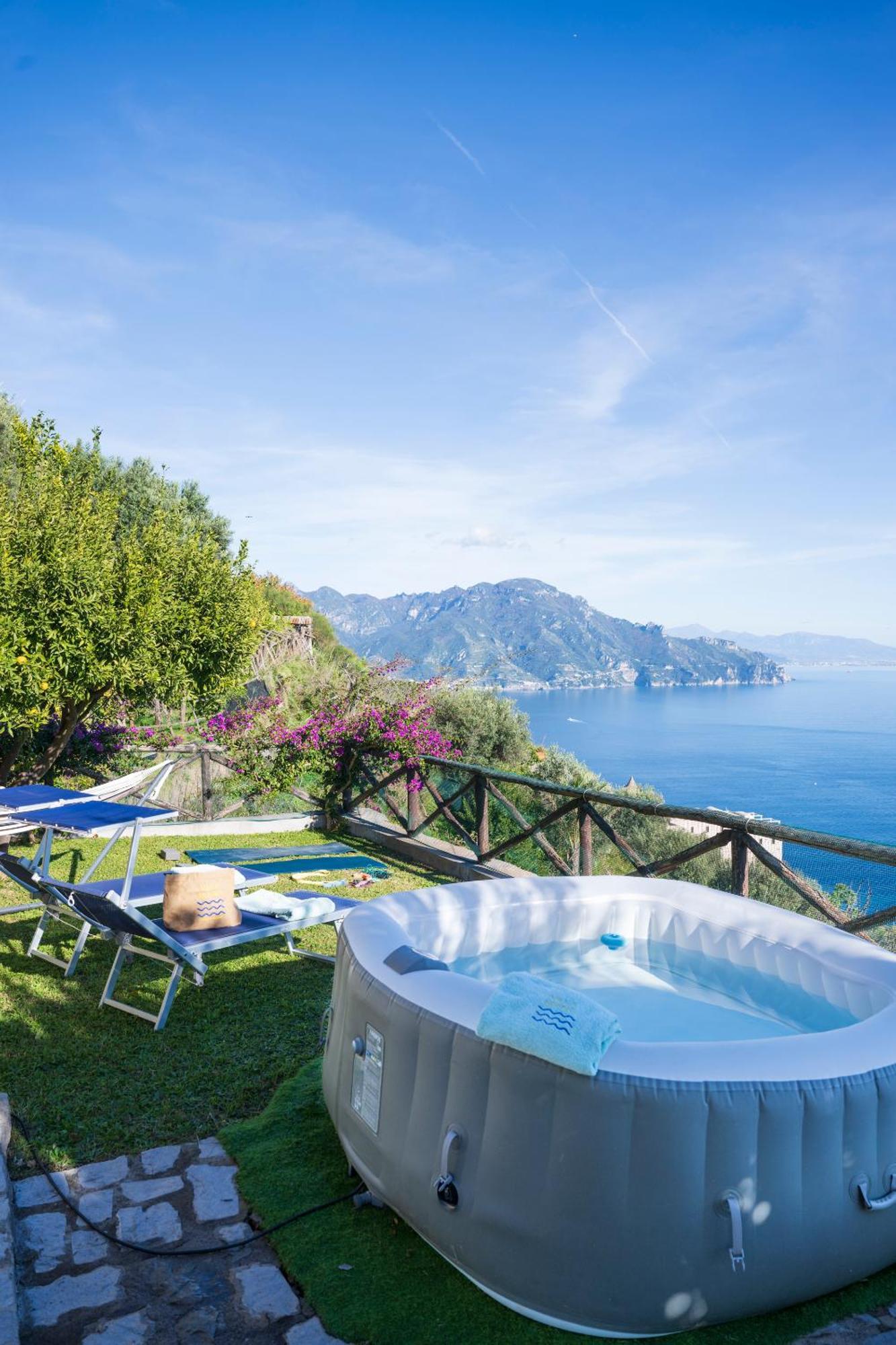 La Cascina - Villa Nenno Conca dei Marini Eksteriør billede