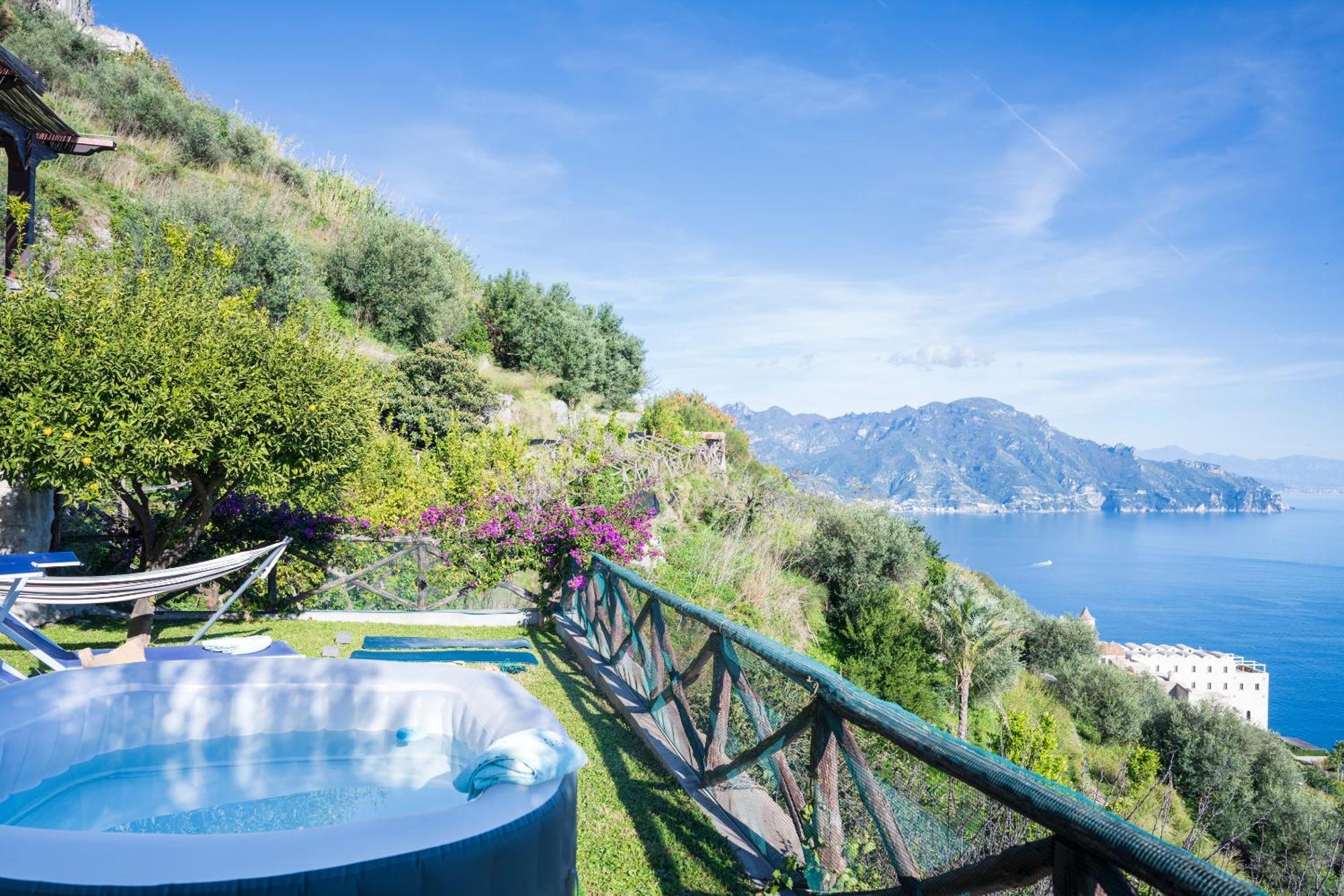 La Cascina - Villa Nenno Conca dei Marini Eksteriør billede